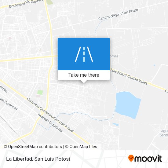 La Libertad map