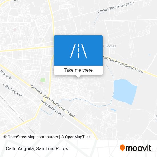 Mapa de Calle Anguila