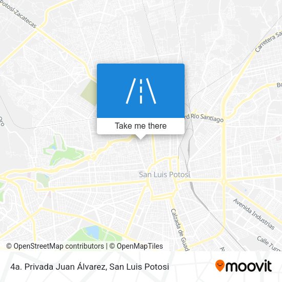 4a. Privada Juan Álvarez map