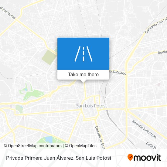 Privada Primera Juan Álvarez map