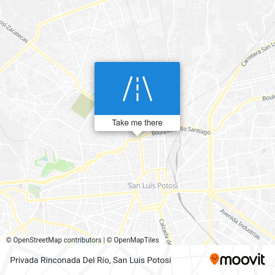 Privada Rinconada Del Río map