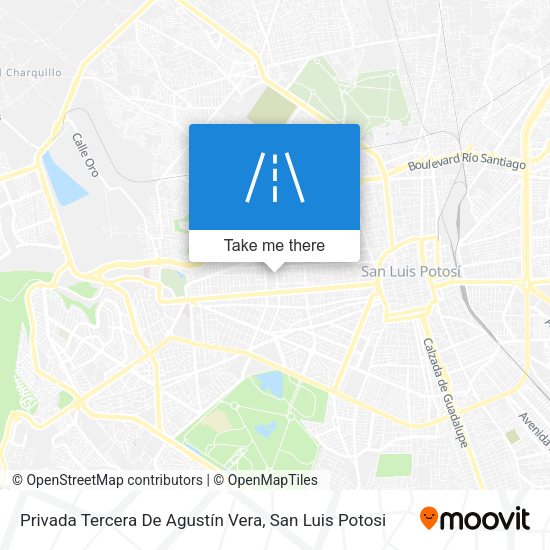 Privada Tercera De Agustín Vera map
