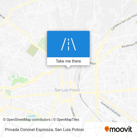 Privada Coronel Espinoza map