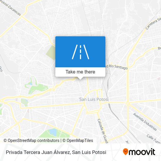 Privada Tercera Juan Álvarez map