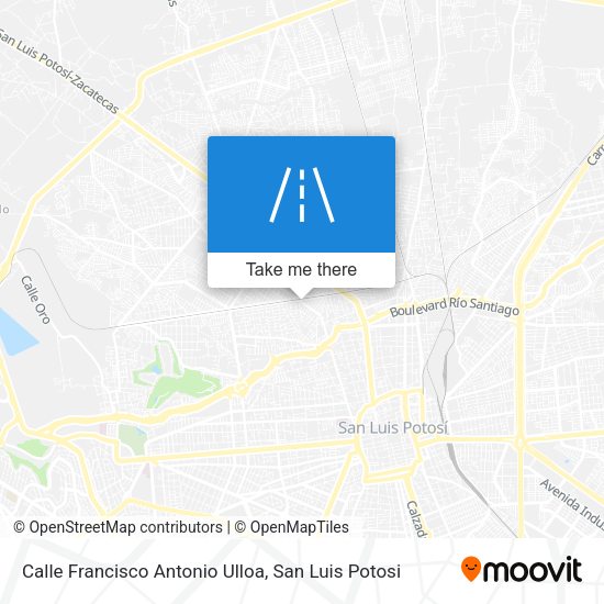Calle Francisco Antonio Ulloa map