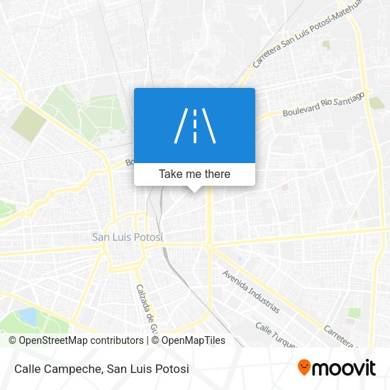Calle Campeche map