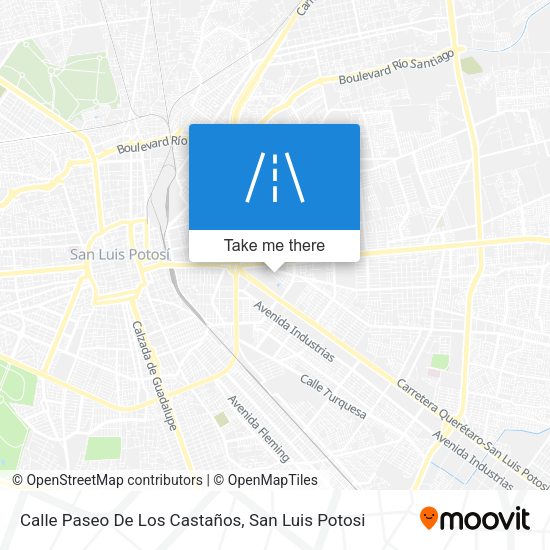 Calle Paseo De Los Castaños map