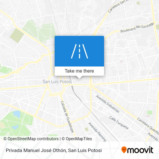 Privada Manuel José Othón map