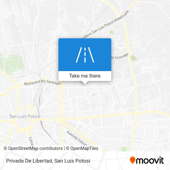 Privada De Libertad map
