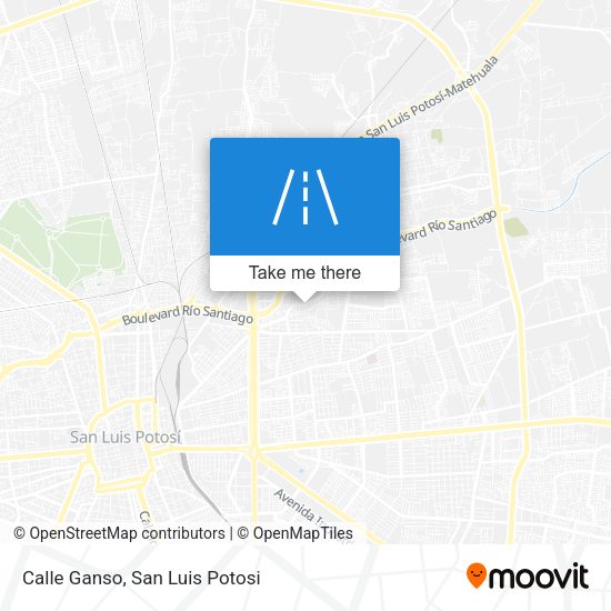 Calle Ganso map