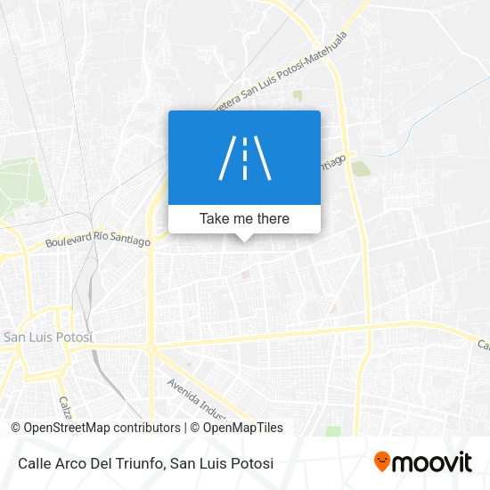 Calle Arco Del Triunfo map