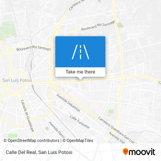 Calle Del Real map