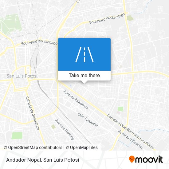 Andador Nopal map