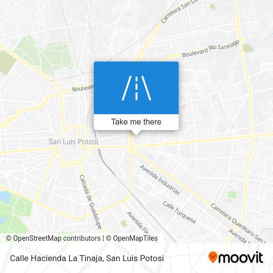 Mapa de Calle Hacienda La Tinaja