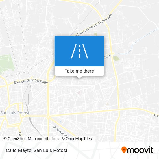 Calle Mayte map