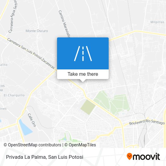 Privada La Palma map