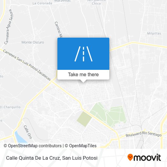 Calle Quinta De La Cruz map