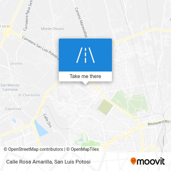 Calle Rosa Amarilla map