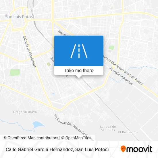 Calle Gabriel García Hernández map