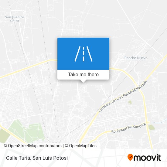 Mapa de Calle Turia