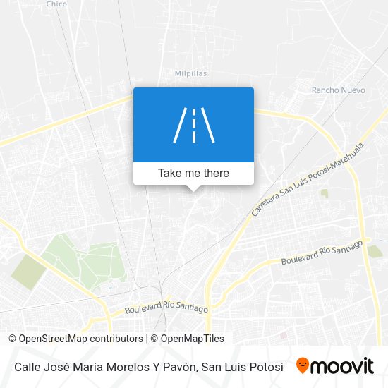 Calle José María Morelos Y Pavón map