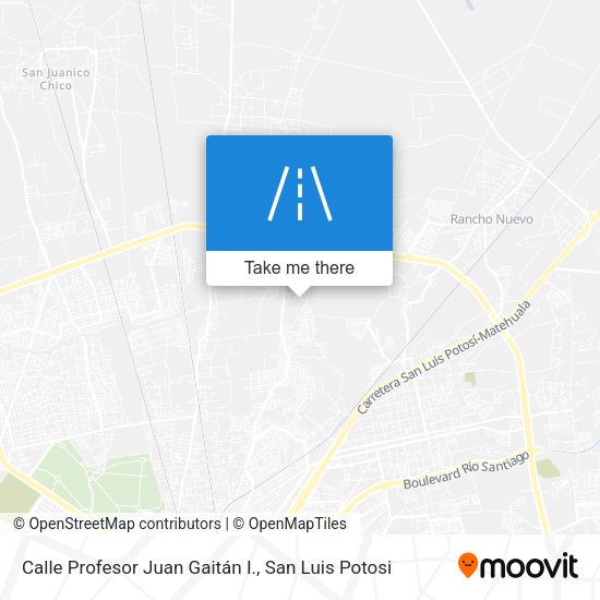 Calle Profesor Juan Gaitán I. map