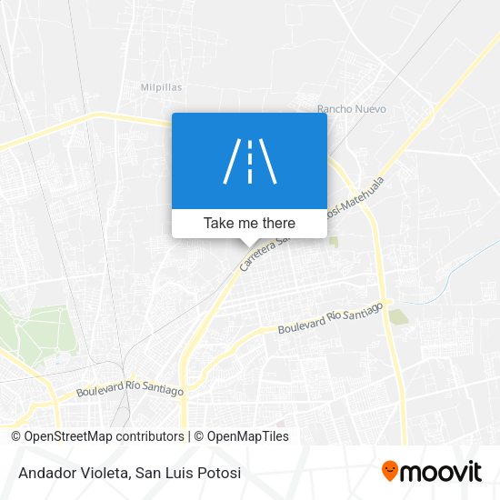 Andador Violeta map