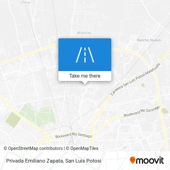 Mapa de Privada Emiliano Zapata