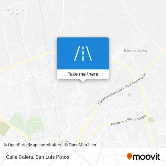 Mapa de Calle Calera