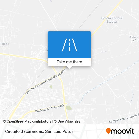 Mapa de Circuito Jacarandas