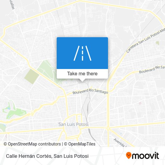 Calle Hernán Cortés map