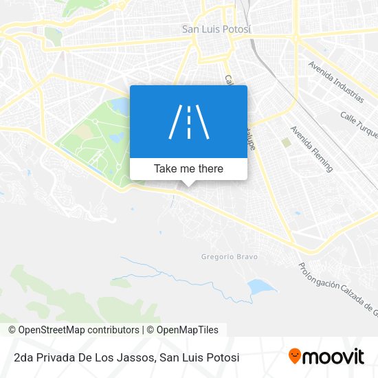 Mapa de 2da Privada De Los Jassos