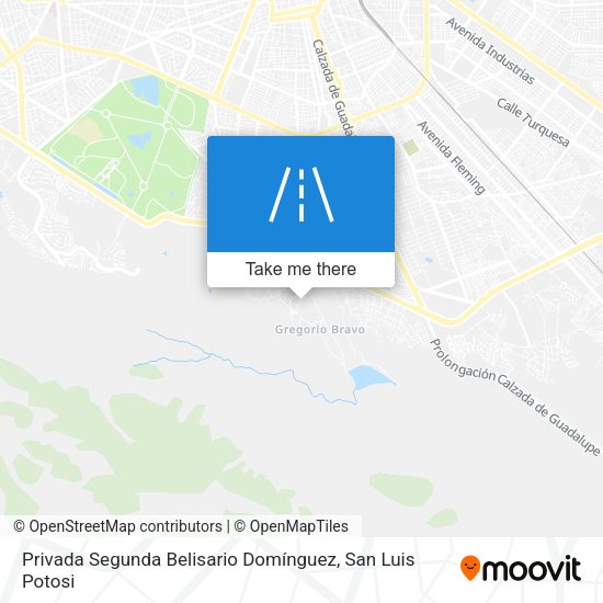 Privada Segunda Belisario Domínguez map