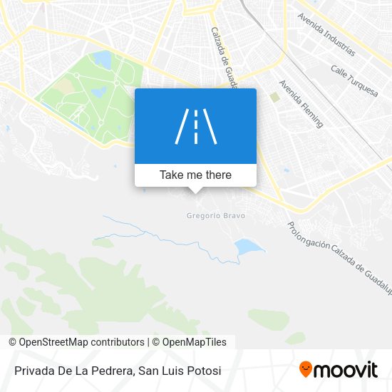 Privada De La Pedrera map