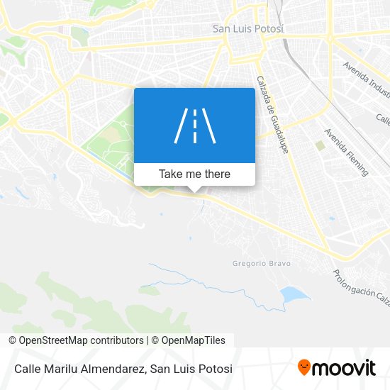 Calle Marilu Almendarez map