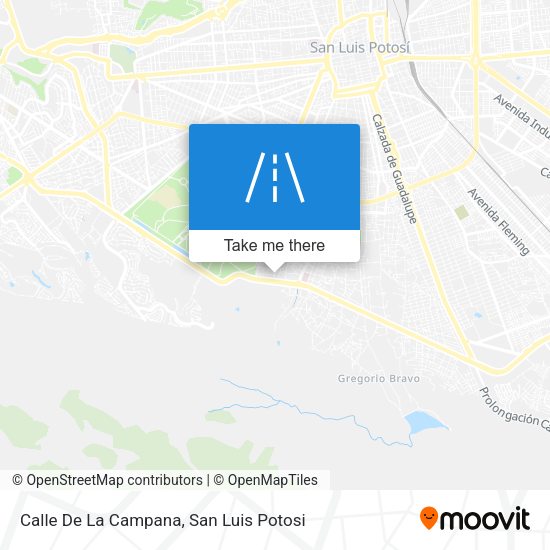 Calle De La Campana map
