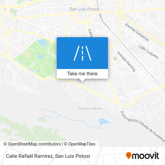 Calle Rafaél Ramírez map