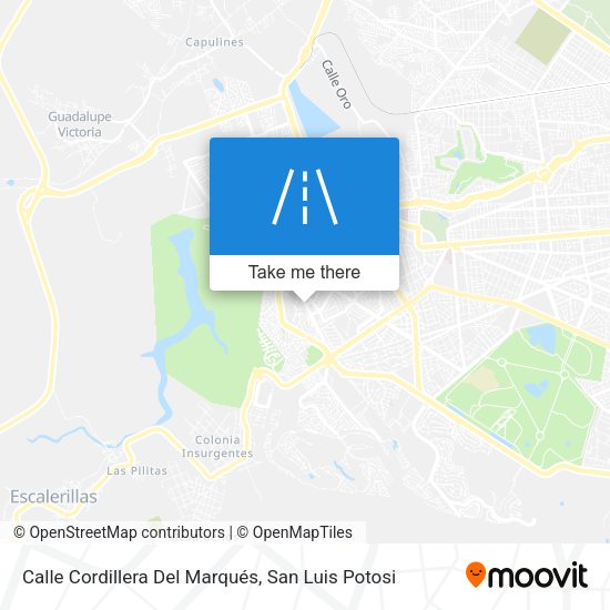 Calle Cordillera Del Marqués map
