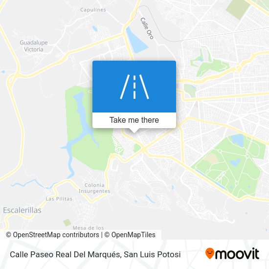 Mapa de Calle Paseo Real Del Marqués