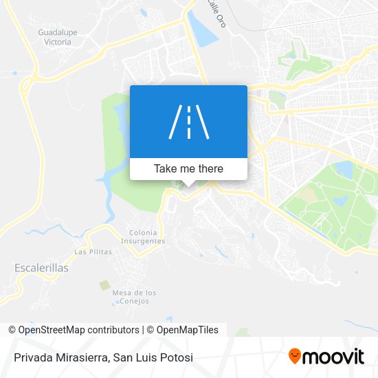 Mapa de Privada Mirasierra