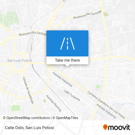 Calle Oslo map