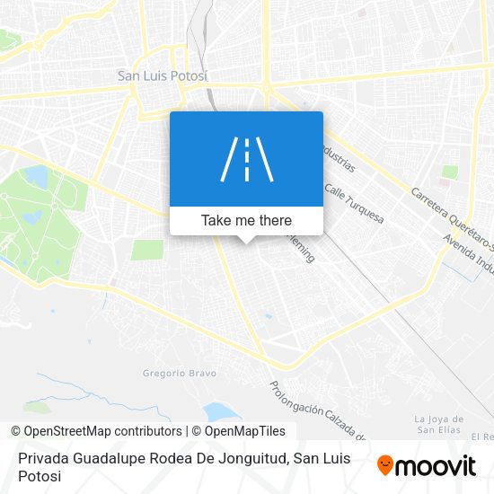Mapa de Privada Guadalupe Rodea De Jonguitud
