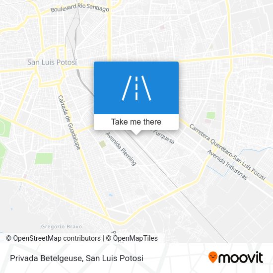 Mapa de Privada Betelgeuse