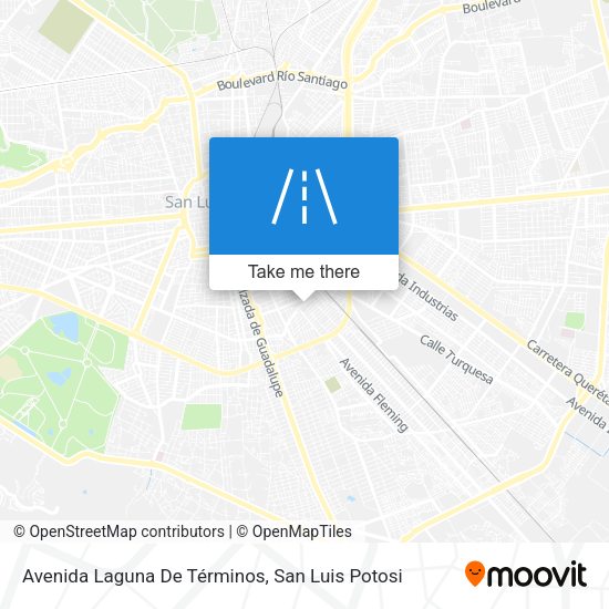 Avenida Laguna De Términos map