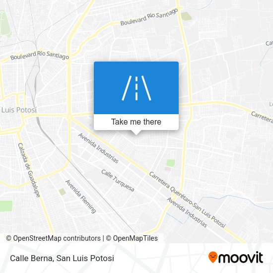 Calle Berna map