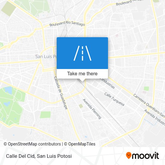 Calle Del Cid map