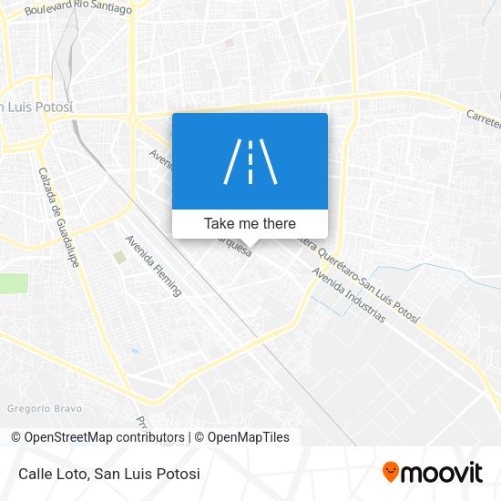 Mapa de Calle Loto