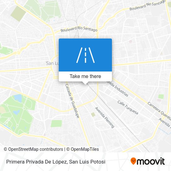 Primera Privada De López map
