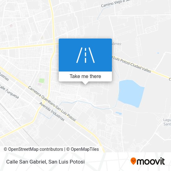 Mapa de Calle San Gabriel