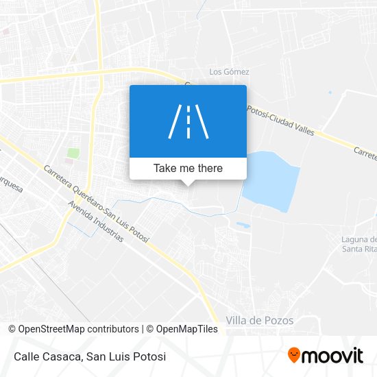 Calle Casaca map